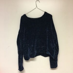 Zara Velvet Sweater